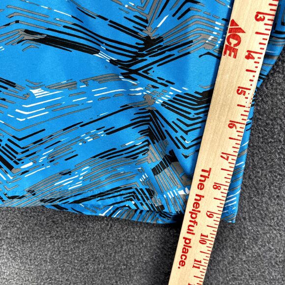 Adidas Board Shorts Boys Medium Blue Black Swim Trunks beach surf - Picture 13 of 13